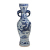 Legend of Asia Home Legend of Asia Blue And White Dragon Vase Elephant Nose Handle