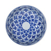 Legend of Asia Home Decor Legend of Asia Blue and White Lucky Leaf Bowl