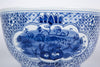 Legend of Asia Home Decor Legend of Asia Blue And White Medallion Flower Bird Bowl