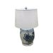 Legend of Asia Lighting Legend of Asia Blue And White Pheasant Flower Mini Stool Table Lamp