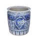Legend of Asia Giftware Legend of Asia Blue And White Porcelain Fish Planter With Lion Handle