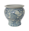 Legend of Asia Home Legend of Asia Blue And White Porcelain Silla Flower Pot