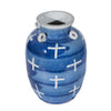 Legend of Asia Home Legend of Asia Blue Cross Four Ring Jar