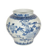 Legend of Asia Home Legend of Asia Blue & White Bird Floral Open Top Jar