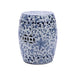 Legend of Asia Home Legend of Asia Blue & White Garden Stool Climbing Vines
