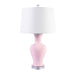 Legend of Asia Lighting Legend of Asia Blush Pink Fishtail Vase S Lamp