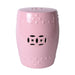 Legend of Asia Home Legend of Asia Blush Pink Garden Stool