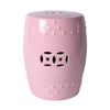 Legend of Asia Home Legend of Asia Blush Pink Garden Stool