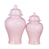 Legend of Asia Home Legend of Asia Blush Pink Porcelain Temple Jar Small