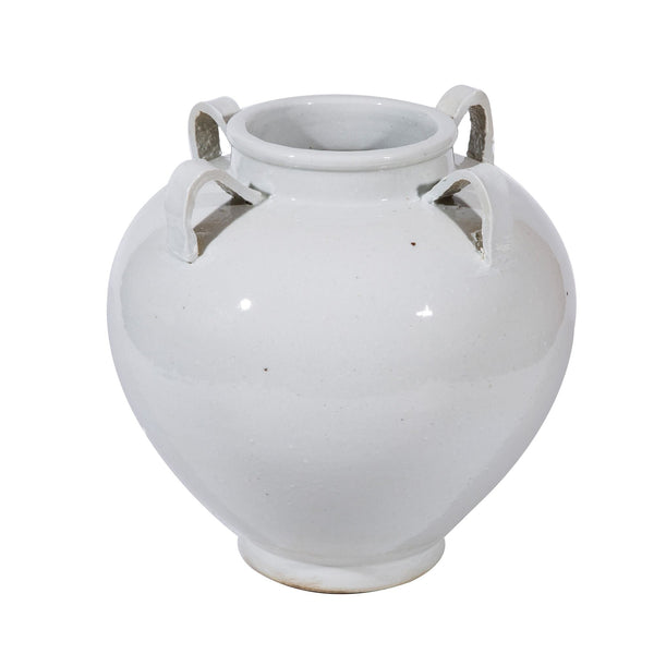 Legend of Asia Home Decor Legend of Asia Busan White Ear Jar Small