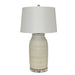Legend of Asia Lighting Legend of Asia Busan White Flat Lidded Jar S Lamp