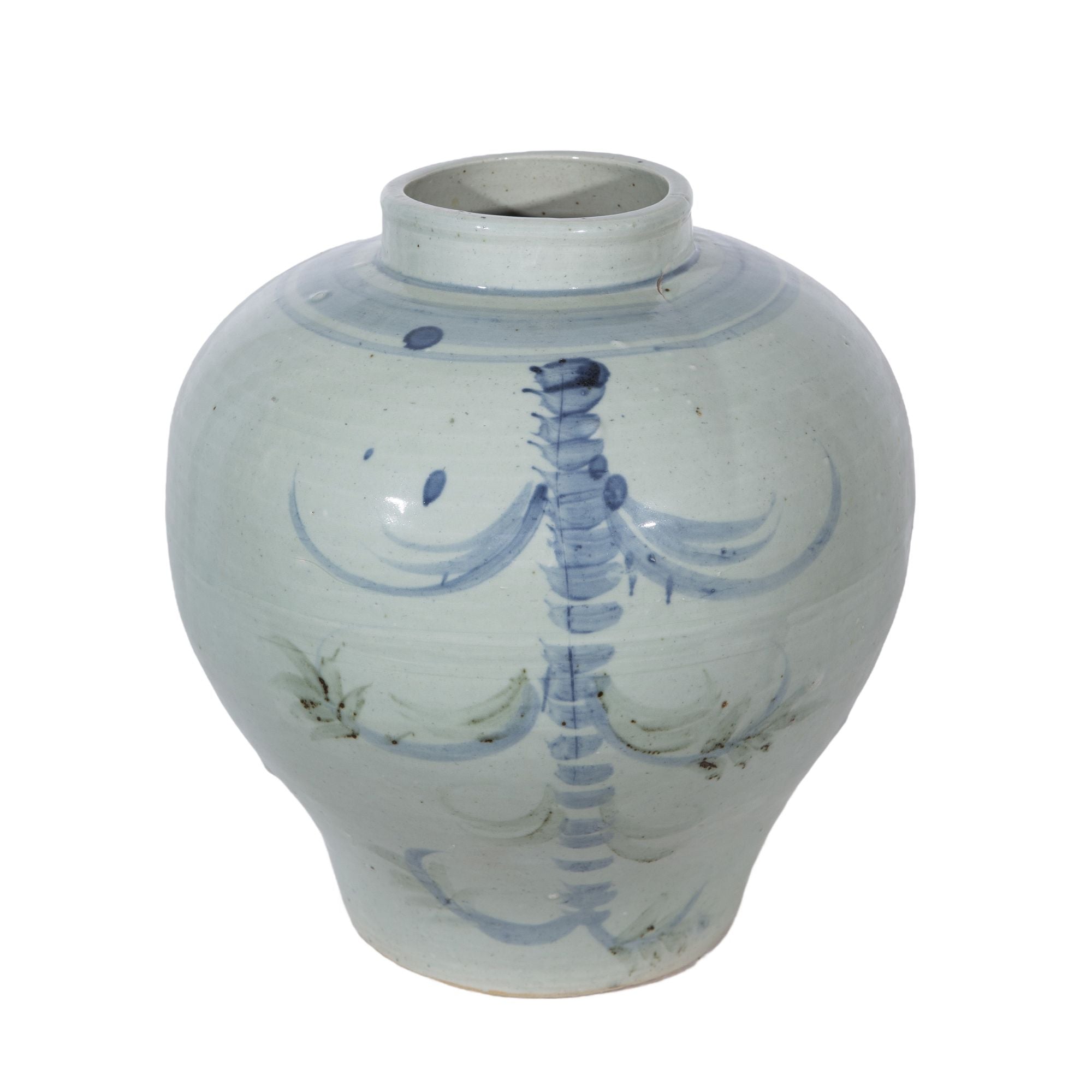 Legend of Asia Home Legend of Asia Butterfly Flower Small Mouth Jar