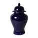 Legend of Asia Home Decor Legend of Asia Cobalt Blue Temple Jar L