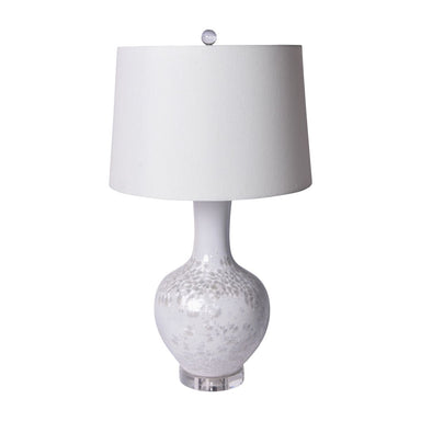 Legend of Asia Lighting Legend of Asia Crystal Shell Globular Vase Lamp