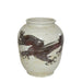 Legend of Asia Home Decor Legend of Asia Dark Brown Squash Vase Dragon Motif
