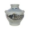 Legend of Asia Home Decor Legend of Asia Double Lion Handle Fish Jar Small