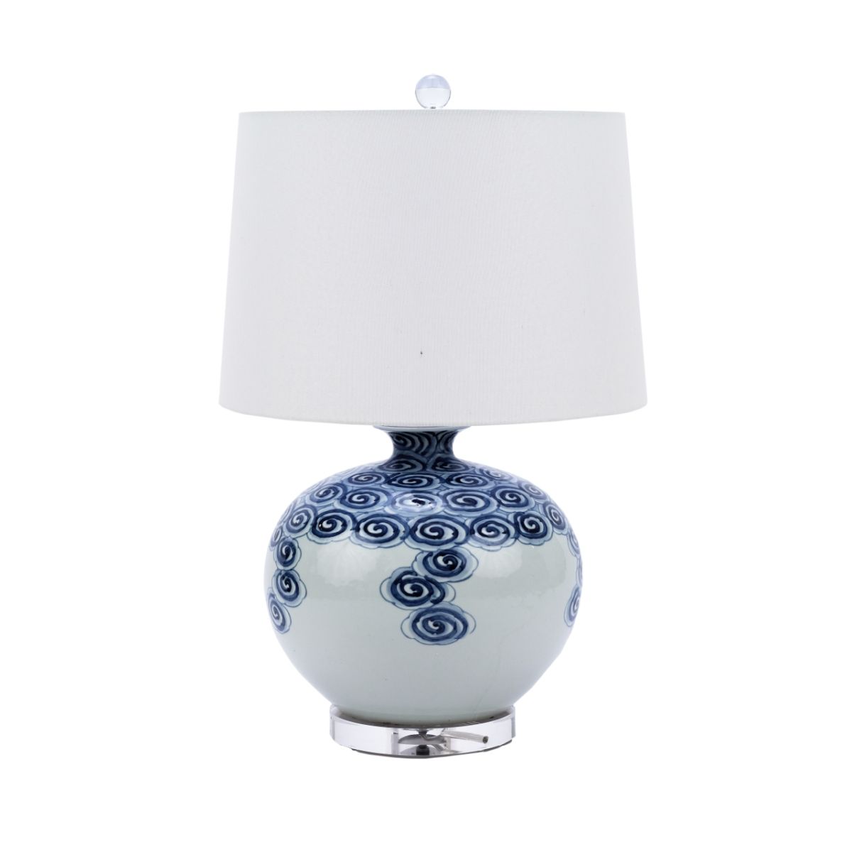 Legend of Asia Lighting Legend of Asia Drifting Cloud Pomegranate Lamp