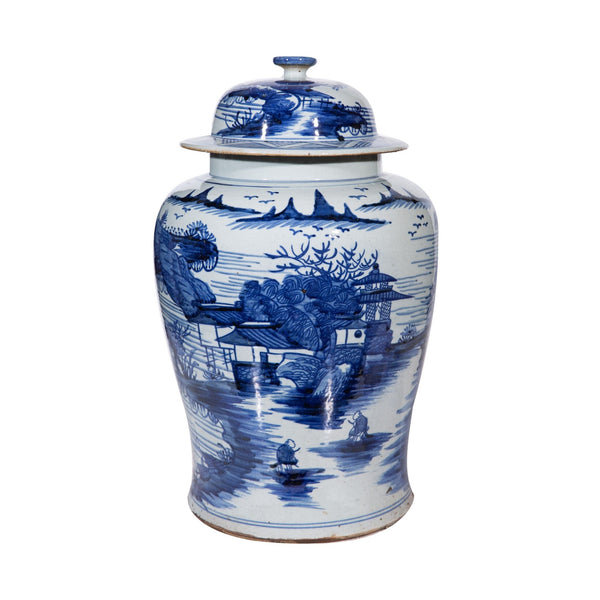 Legend of Asia Home Legend of Asia Dynasty Temple Jar Landscape