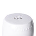 Legend of Asia Giftware Legend of Asia Garden Stool Extra Large - White