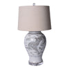 Legend of Asia Lighting Legend of Asia Hong Wu Dragon Table Lamp
