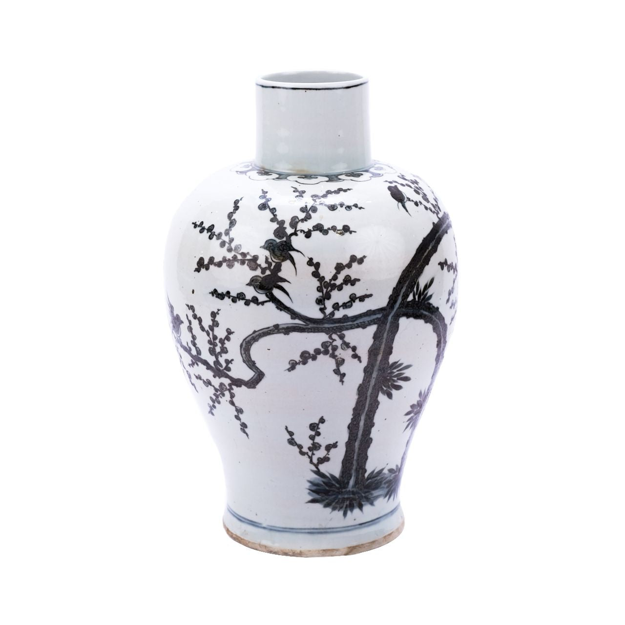 Legend of Asia Home Legend of Asia Indigo Baluster Vase Magpie On Treetop