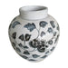 Legend of Asia Home Decor Legend of Asia Indigo Flower Vine Jar