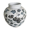 Legend of Asia Home Decor Legend of Asia Indigo Flower Vine Jar