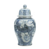 Legend of Asia Home Legend of Asia Indigo Sea Flower Temple Jar