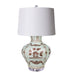 Legend of Asia Lighting Legend of Asia Lamp Of Moka Peony Fu Vase