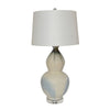 Legend of Asia Lighting Legend of Asia Lamp of Small Reaction Glazed Porcelain Gourd Vase