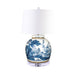 Legend of Asia Lighting Legend of Asia Lamp Vintage Small Ming Jar Enchanted Children Motif Acrylic Base