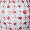 Legend of Asia Home Decor Legend of Asia Large Coral Red Coin Flower Temple Jar