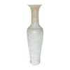 Legend of Asia Home Decor Legend of Asia Large Crystal Shell Fish Tail Floor Vase