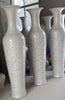 Legend of Asia Home Decor Legend of Asia Large Crystal Shell Fish Tail Floor Vase