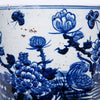 Legend of Asia Home Decor Legend of Asia Large Dynasty Orchid Pot Floral Birds