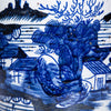 Legend of Asia Home Decor Legend of Asia Large Dynasty Orchid Pot Landscape