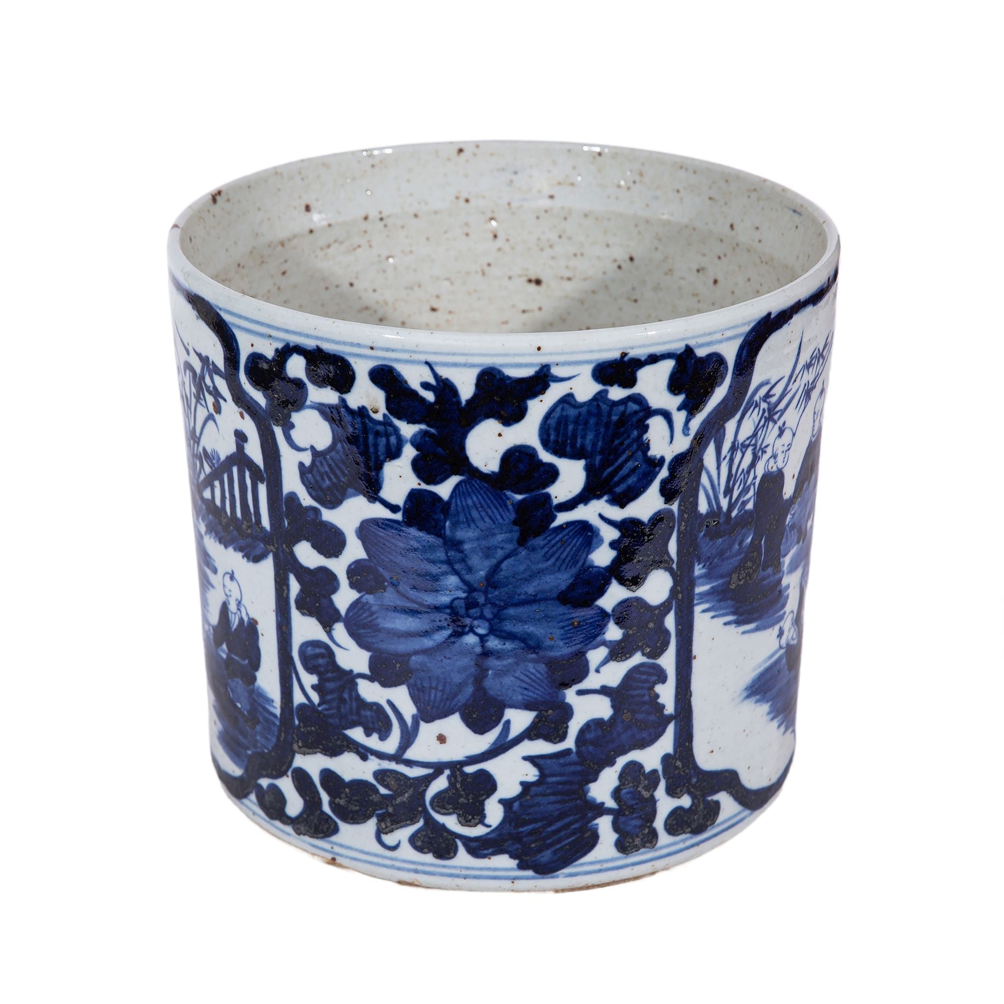 Legend of Asia Home Decor Legend of Asia Large Dynasty Orchid Pot Panel Kids