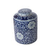 Legend of Asia Home Decor Legend of Asia Large Dynasty Tea Jar Twisted Lotus