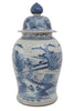 Legend of Asia Home Decor Legend of Asia Large Dynasty Temple Jar Landscape