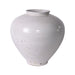 Legend of Asia Home Legend of Asia Large White Crackle Cone Shaped Jar