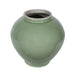 Legend of Asia Home Decor Legend of Asia Mint Green Crackle Round Jar