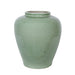 Legend of Asia Home Decor Legend of Asia Mint Green Crackle Wide Shoulder Jar