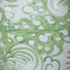 Legend of Asia Home Decor Legend of Asia Mint Green Garden Stool Twist Flower