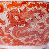 Legend of Asia Home Decor Legend of Asia Orange Dragon Flower Bowl