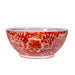 Legend of Asia Home Decor Legend of Asia Orange Dragon Flower Bowl