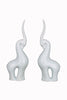 Legend of Asia Home Decor Legend of Asia Pair Of Celadon Tibetan Antelope Single Horn