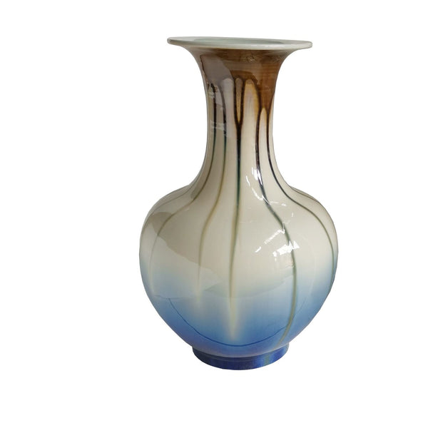 Legend of Asia Home Decor Legend of Asia Reaction Glazed Pear Vase