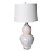 Legend of Asia Lighting Legend of Asia Reaction Glazed Porcelain Gourd Vase Table Lamp