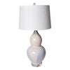 Legend of Asia Lighting Legend of Asia Reaction Glazed Porcelain Gourd Vase Table Lamp