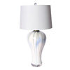 Legend of Asia Lighting Legend of Asia Reaction Glazed Porcelain Plum Vase Table Lamp